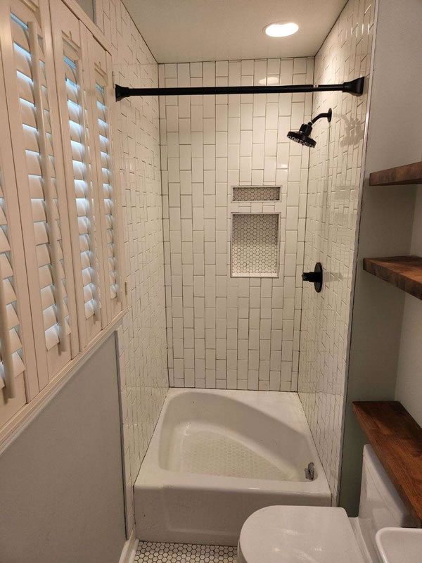 The same bathroom after renovation by STW Home Remodeling